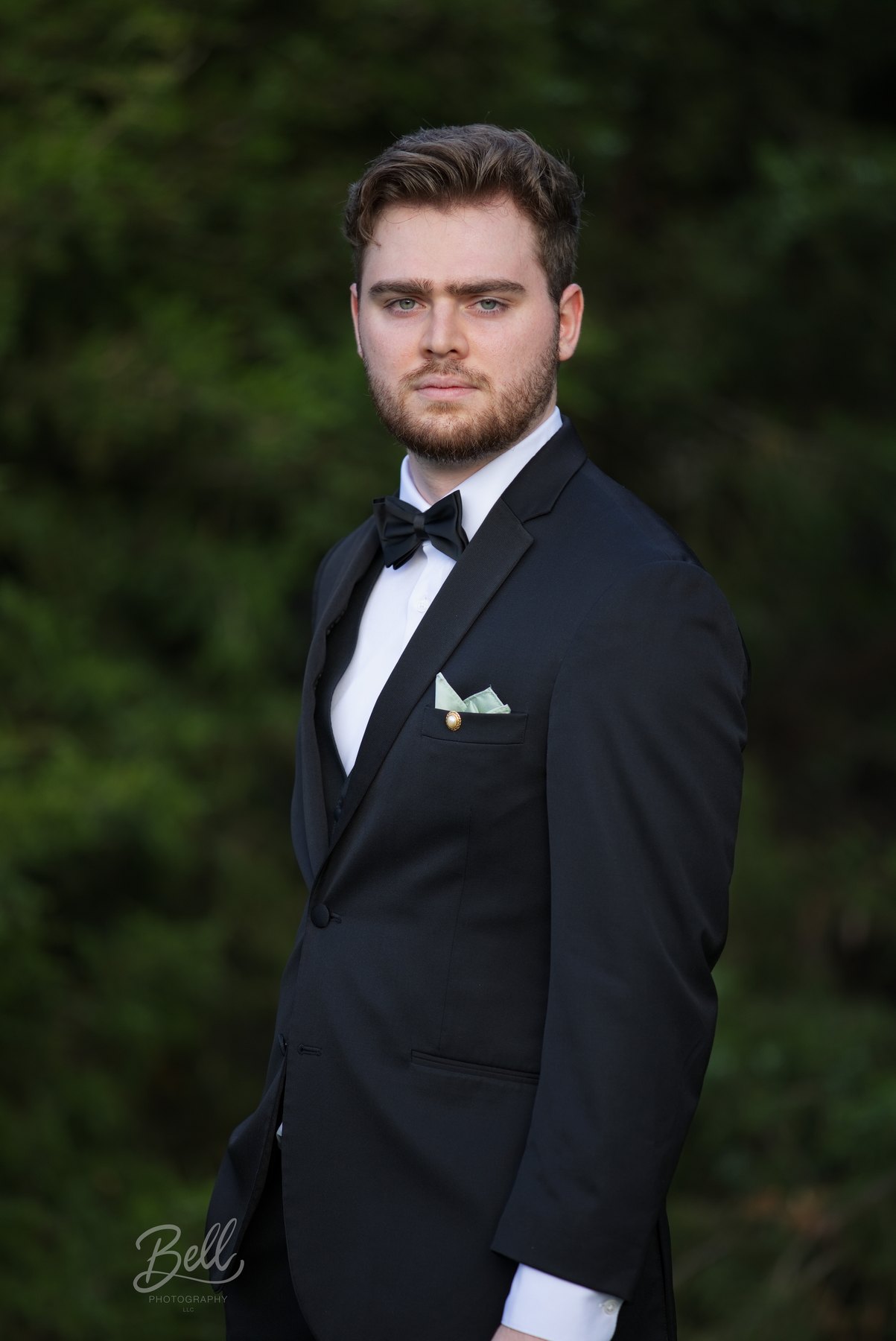 Solo portrait with Bell Photography watermark